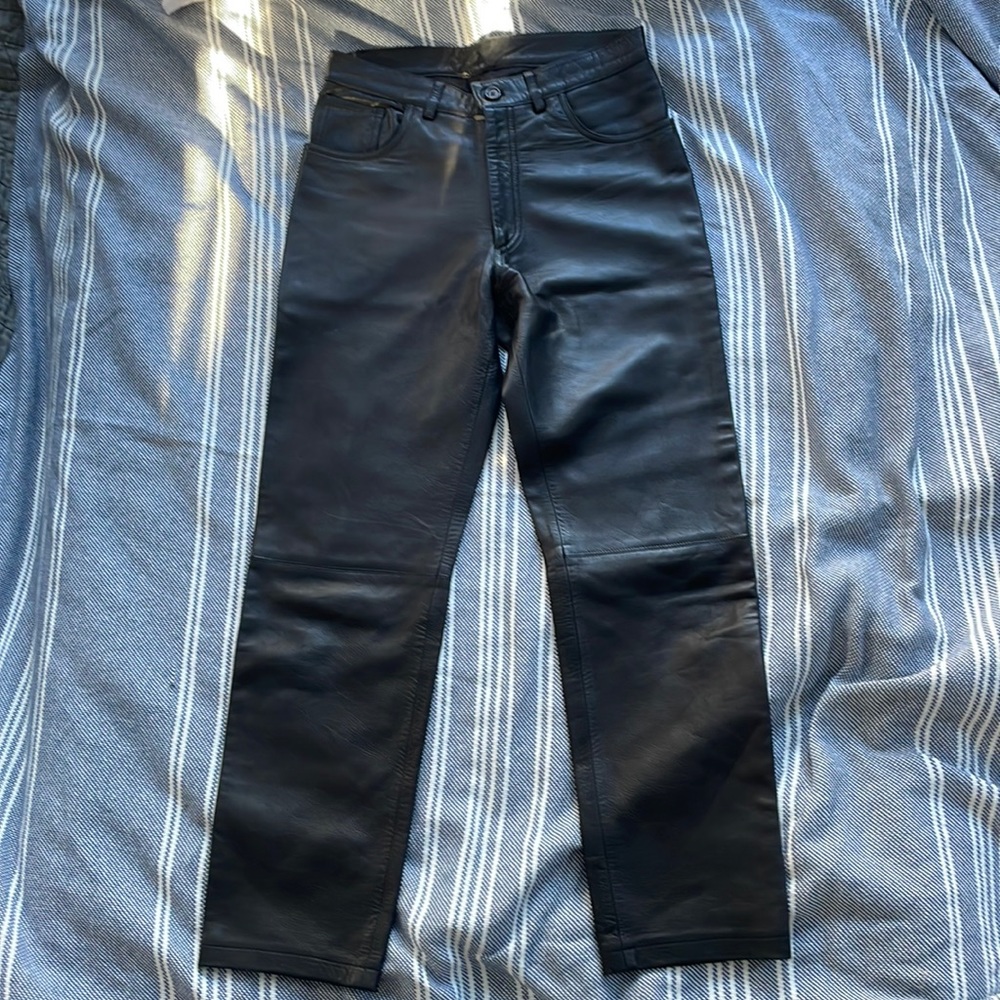 NWOT | SANDY DALAL 100% lamb skin leather pants (made in Italy)